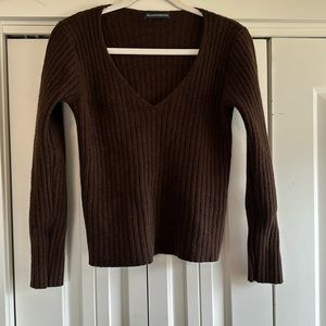Brandy Melville brown sweater